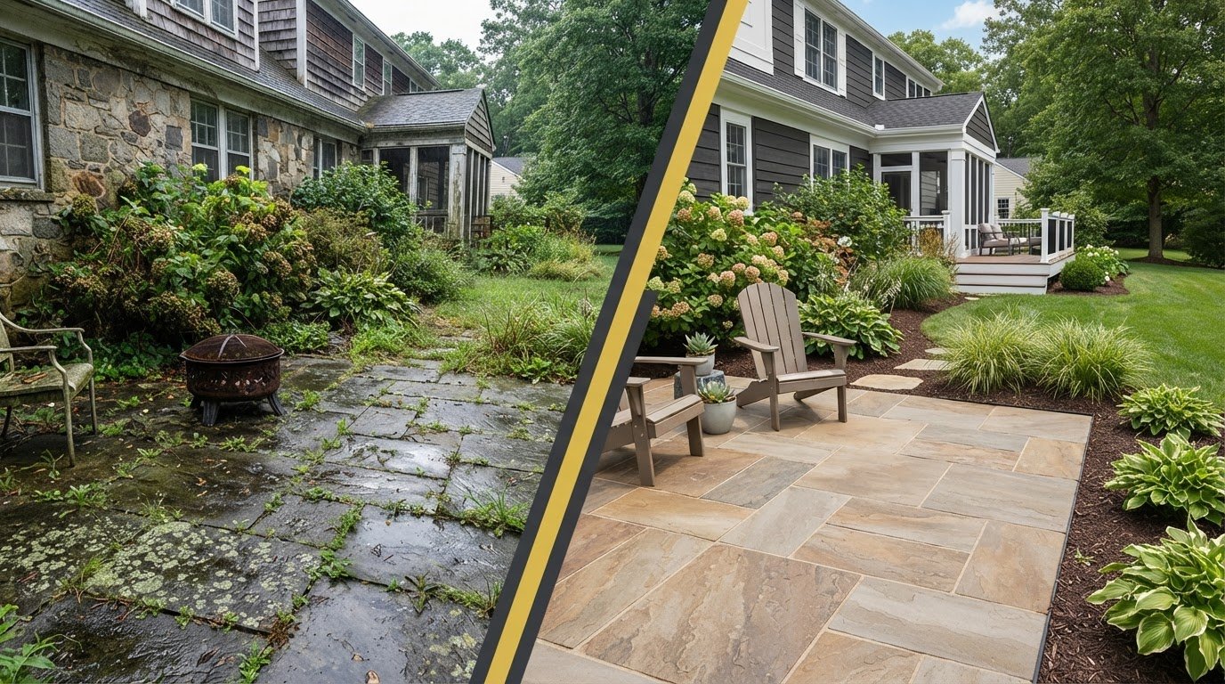 How to Stop Your Patio From Being Slippery