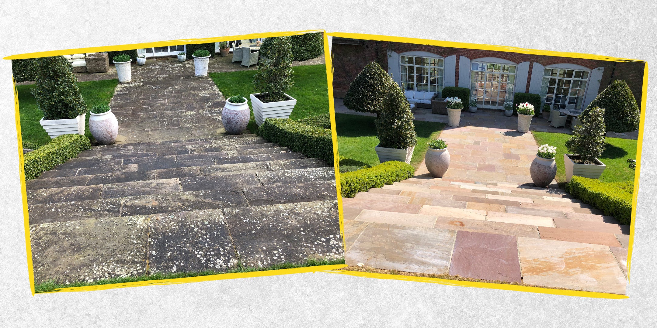 How to clean york stone